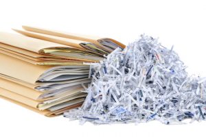 Shredding and Other Services for Estates