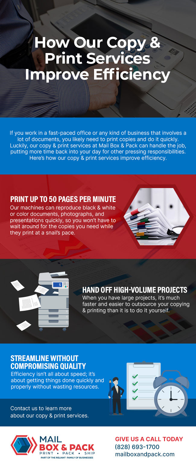 How Our Copy & Print Services Improve Efficiency